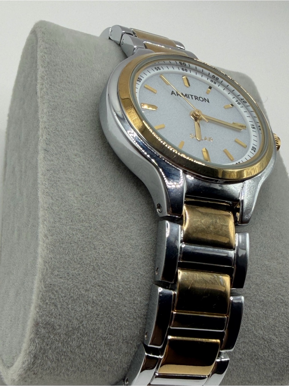 Armitron Two-Tone Gold and Silver Dress Watch